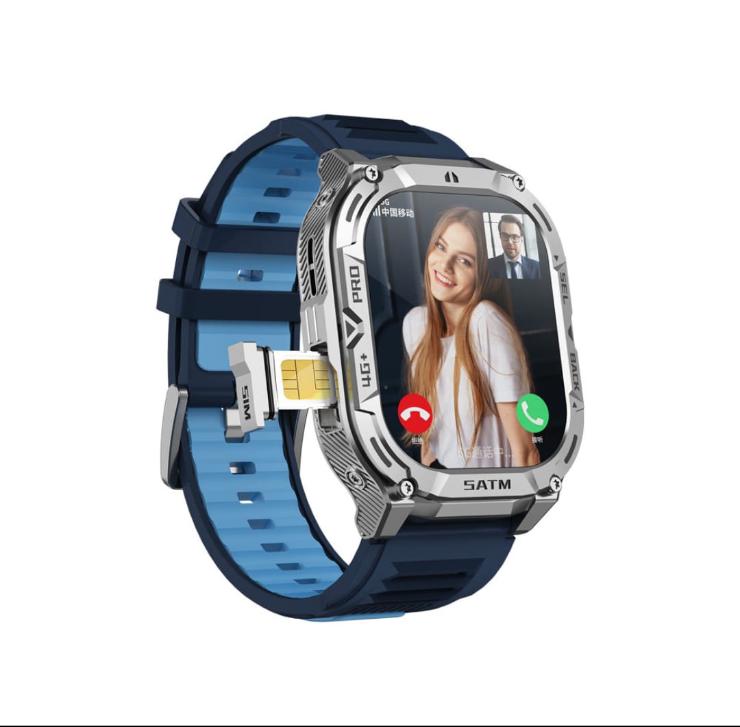 𝟱𝗚 𝗔𝗻𝗱𝗿𝗼𝗶𝗱 𝐒𝐢𝐦 𝗦𝗺𝗮𝗿𝘁 𝗪𝗮𝘁𝗰𝗵 𝒘𝒊𝒕𝒉 𝑯𝑫 4𝑲 𝑪𝒂𝒎𝒆𝒓𝒂 / 6𝑮𝑩 𝑹𝑨𝑴 𝒂𝒏𝒅 128𝑮𝑩 𝑹𝑶𝑴