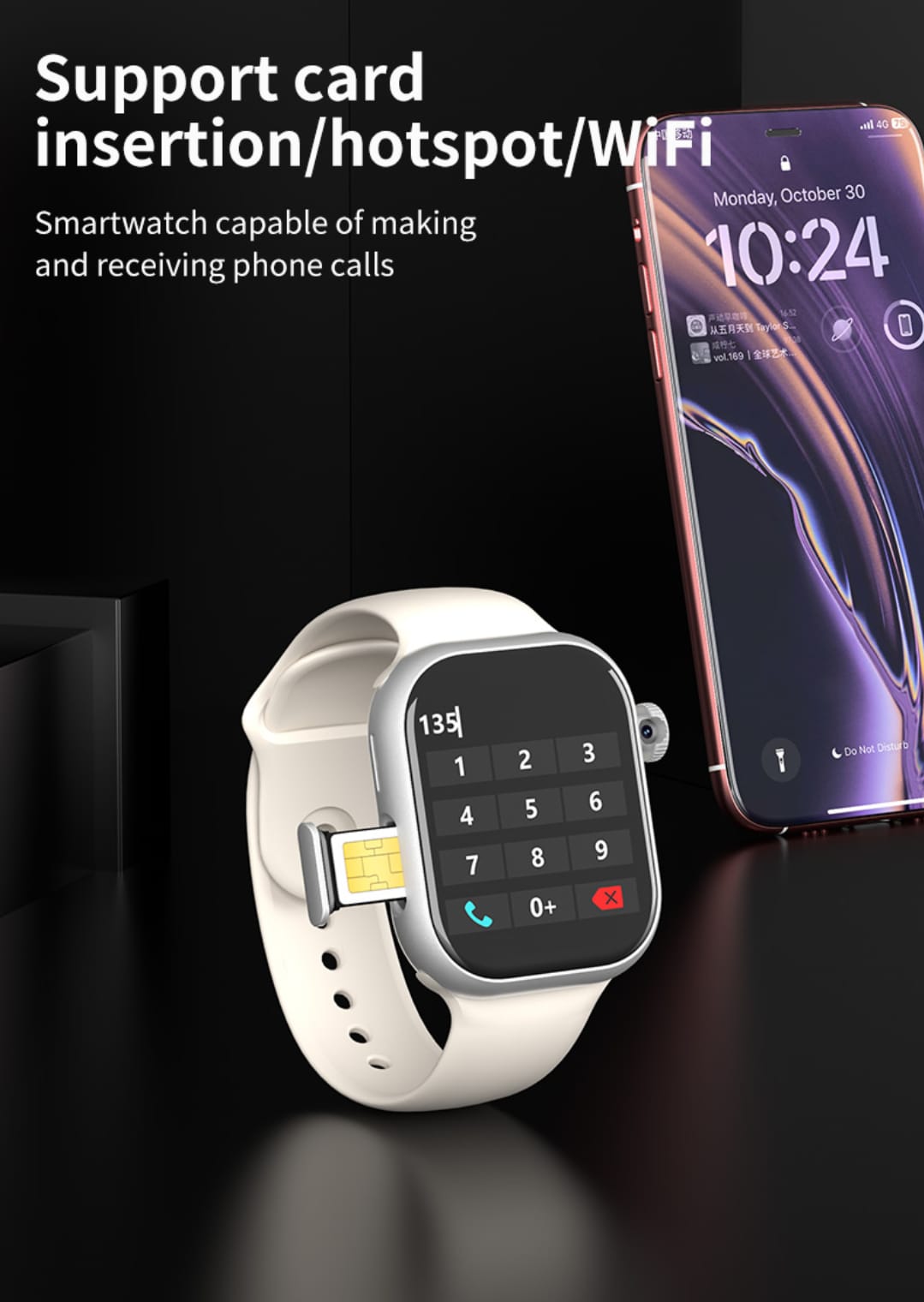 𝟱𝗚/𝟰𝗚 𝗣𝗿𝗼 𝗔𝗻𝗱𝗿𝗼𝗶𝗱 𝗦𝗺𝗮𝗿𝘁 𝗪𝗮𝘁𝗰𝗵 𝟰+𝟲𝟰𝗚𝗕 𝗥𝗔𝗠 & 𝗥𝗢𝗠